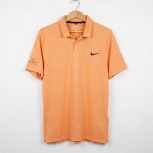 Nike Golf Modern Fit Dry-Fit Men's Polo Shirt in Vibrant Orange NWT